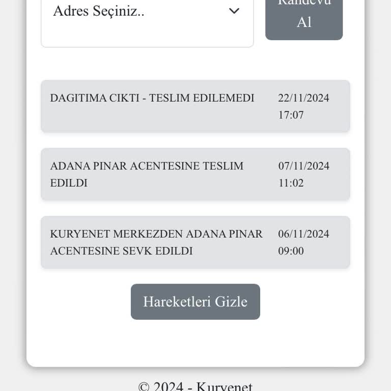 Kargom Günlerdir Teslim Edilmiyor