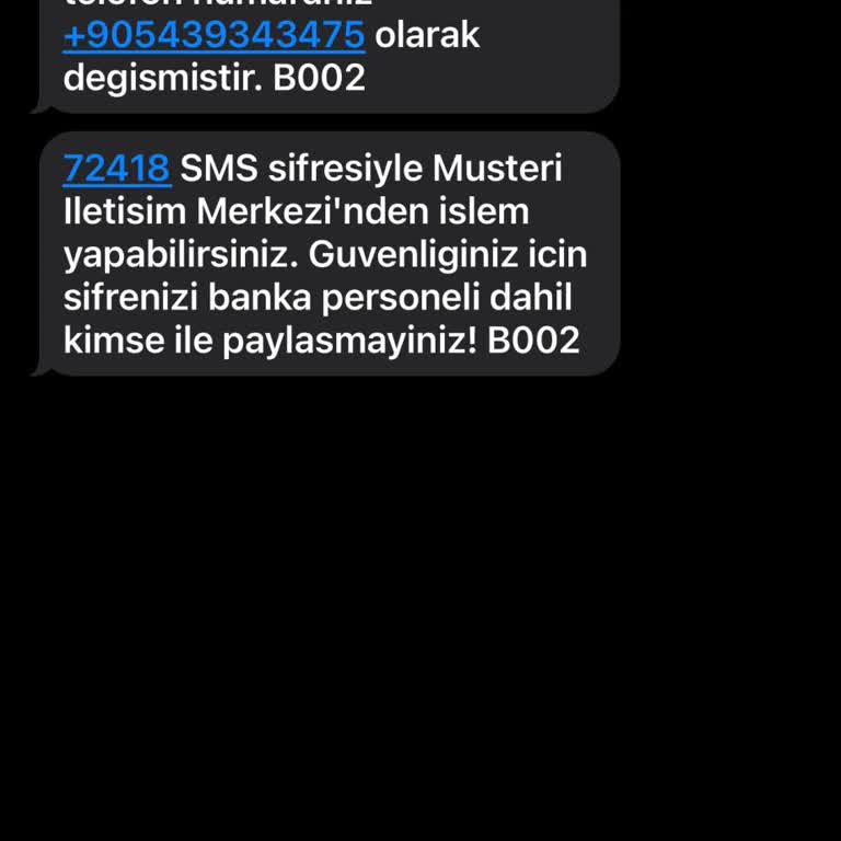 Hesabımda Yanlış Numara Ve Ulaşılmaz Müşteri Hizmeti