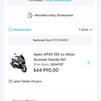 Teslimat Gecikmesi Ve Yetersiz Müşteri Hizmetleri