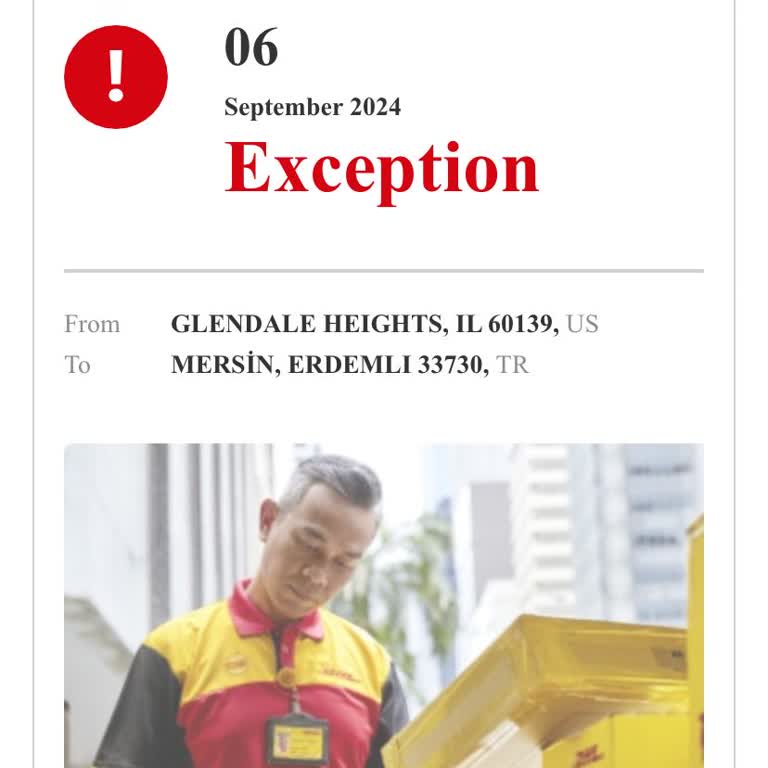 Problemas con envío de eBay a través de DHL, rastreo y aduanas sin resolver