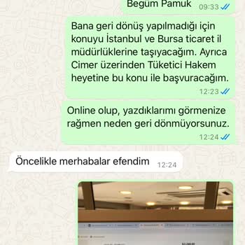 Perla Mobilya'dan Teslimat Sorunu