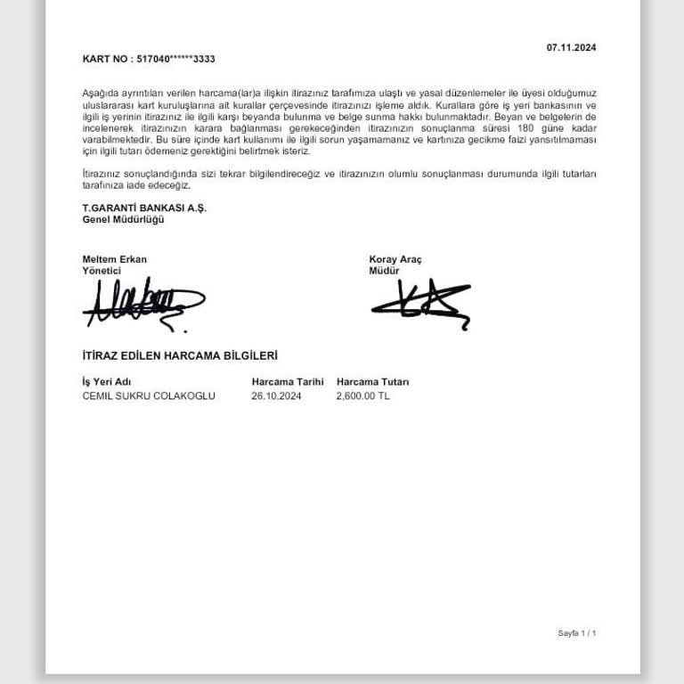 ATM'de Kaybolan Para: 1 Aylık Mağduriyet