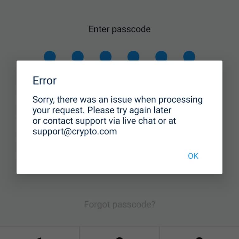 Crypto.com Won’t Let Me Access My Account with Funds Inside