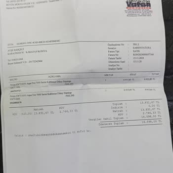 Vatan Bilgisayar'da İade Sorunu