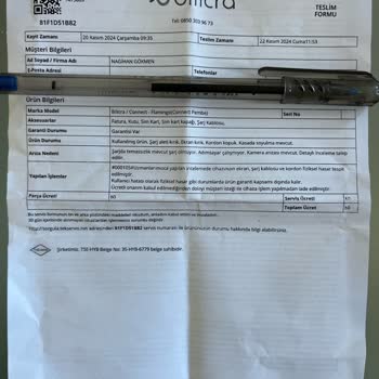 Tekrar Eden Sorunlar Ve Yetersiz Servis Hizmeti