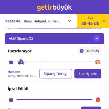 Getir'den Geç Gelen Sipariş Ve Yetersiz Müşteri Hizmeti