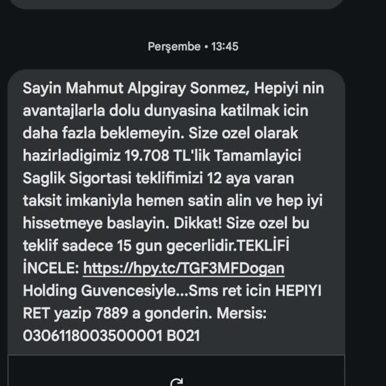 Beklenmedik Fiyat Artışıyla Karşılaştım