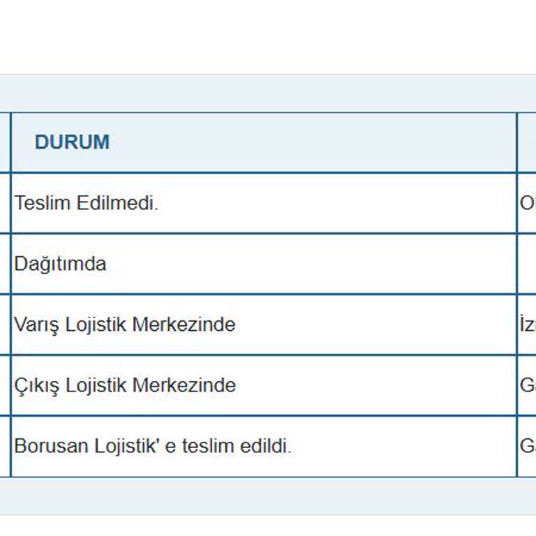 Borusan Lojistikte Teslimat Sorunu Ve Müşteri Hizmetleri Memnuniyetsizliği