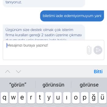 Otobüs Rötarı Ve İptal Sorunu