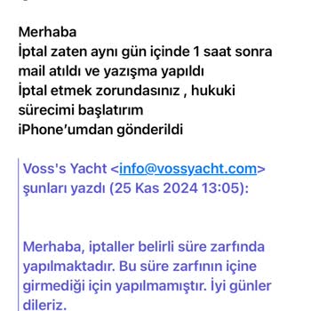 İptal Edilemeyen Sipariş Sorunu