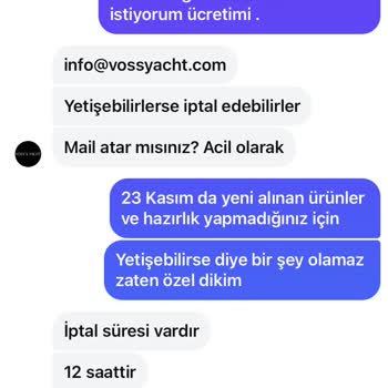İptal Edilemeyen Sipariş Sorunu