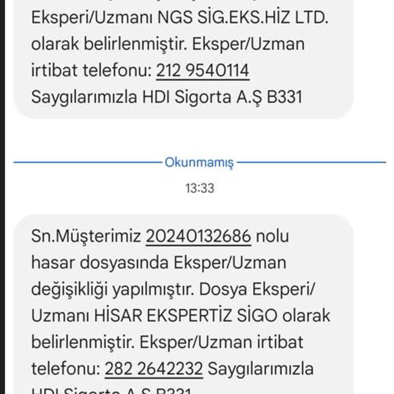 Yanlış Poliçe Üzerinden Açılan Hasar Dosyası Sorunu