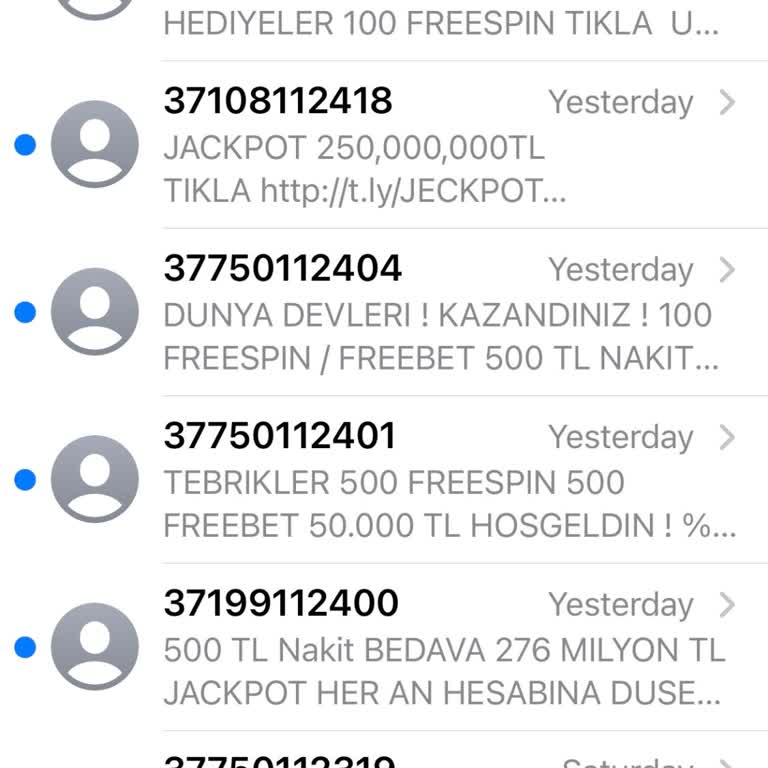 Vaycasino İstenmeyen Tanıtım Mesajlarıyla Rahatsızlık