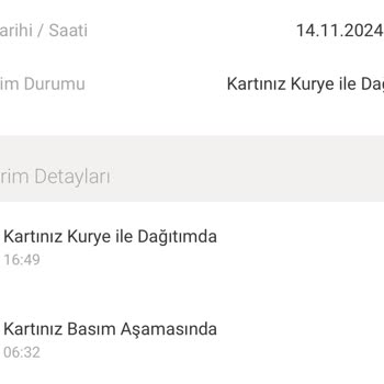VakıfBank Kredi Kartı Teslimatında Kurye Sorunu