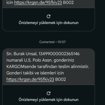Teslim Edilmeyen Kargo Ve İletişimsizlik Sorunu