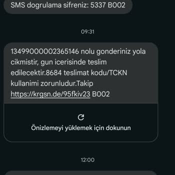 Teslim Edilmeyen Kargo Ve İletişimsizlik Sorunu