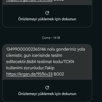 Teslim Edilmeyen Kargo Ve İletişimsizlik Sorunu