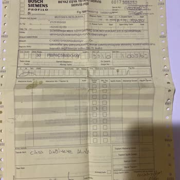 Bosch Ankastre Ocak Sorunu Ve Yetersiz Servis Hizmeti