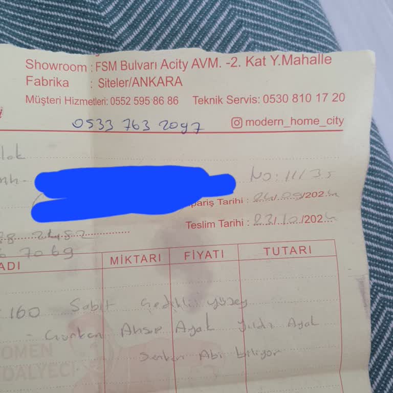 Yanlış Teslimat Ve İletişimsizlik Sorunu