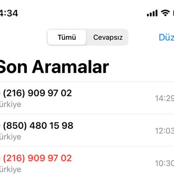 Sürekli Aramalar Ve Yanıltıcı Mesajlar Hakkında Şikayet