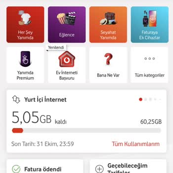 Vodafone'da Sınırsız Paket Yanıltmacası Ve Fatura Sorunları