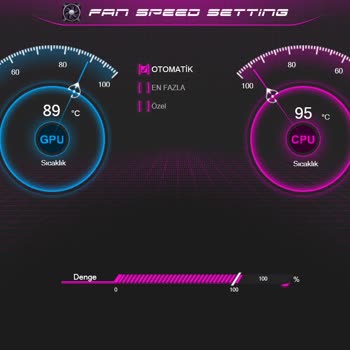 Monster Notebook Abra A5 V17.4 Isınma Sorunu Ve Kapanma Problemi