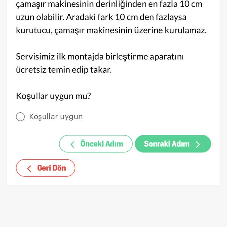 Kurutma Makinesi Kurulum Sorunu Ve Servis İlgisizliği