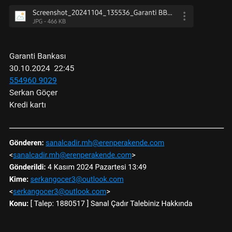 Sanalcadir.com'da Çekilen Ücretin İadesi 24 Gündür Bekliyor