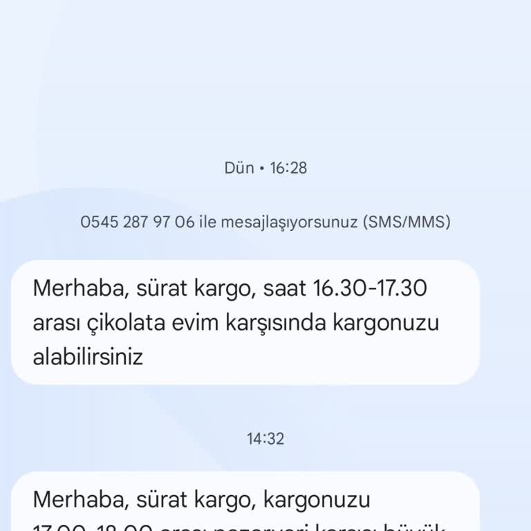 Sürat Kargo'nun Teslimat Sorunları Ve İletişimsizliği