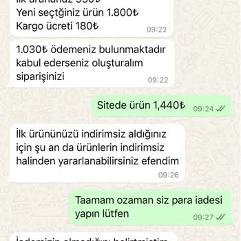 İade Sorunu Ve Ekstra Kargo Ücreti Mağduriyeti