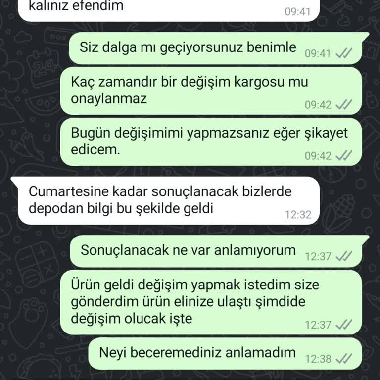 Değişim Talebine Yanıt Yok: Müşteri Memnuniyeti Sıfır