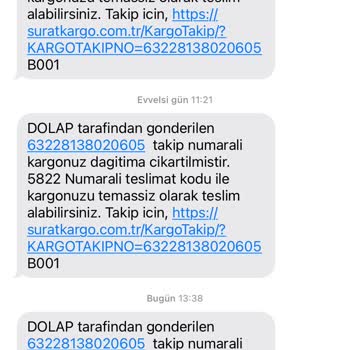 Sürat Kargo'nun Teslimat Sorunları