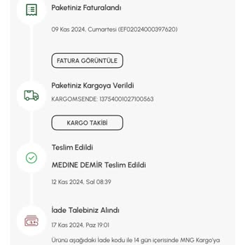 İade Sürecinde İletişim Sorunları Ve Gecikme