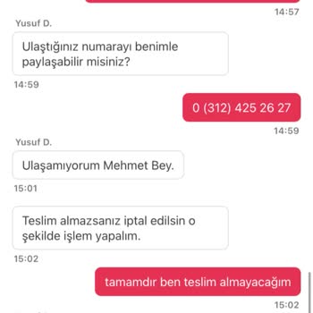 Yanlış Sipariş Ve İptal Sorunu