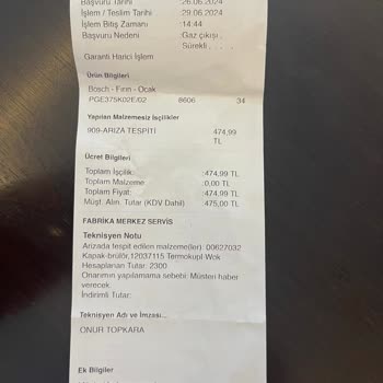 B**** Servis Hataları Ve Müşteri Memnuniyetsizliği