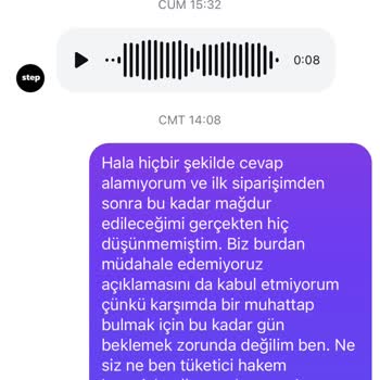 Yanlış Stok Ve İletişim Eksikliği Mağduriyeti