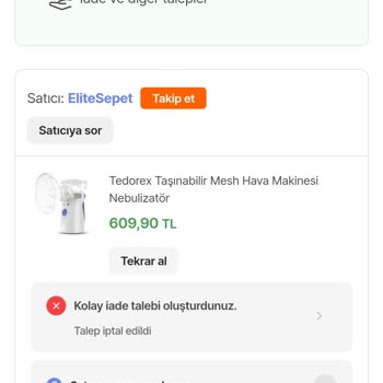 Hepsiburada'da Müşteri Memnuniyetsizliği Ve İade Sorunu