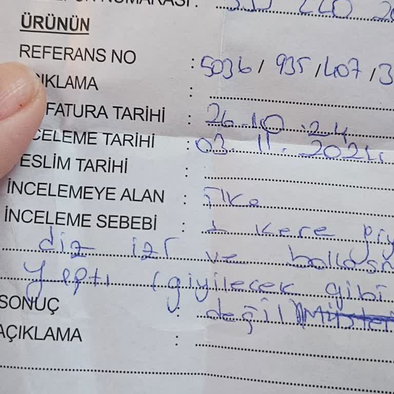 Massimo Dutti Mağazasından Aldığım Pantolon Sorunu