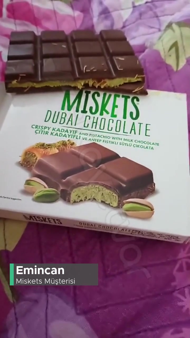 Miskets Ürünün Dışındaki Resimle İçinin Çikolatasının Görüntüsü Aynı Çıkmaması! videonun kapak resmi