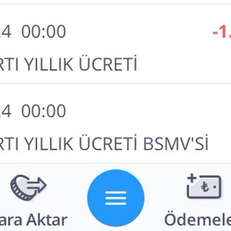 Haksız Kart Aidatı Kesintisi