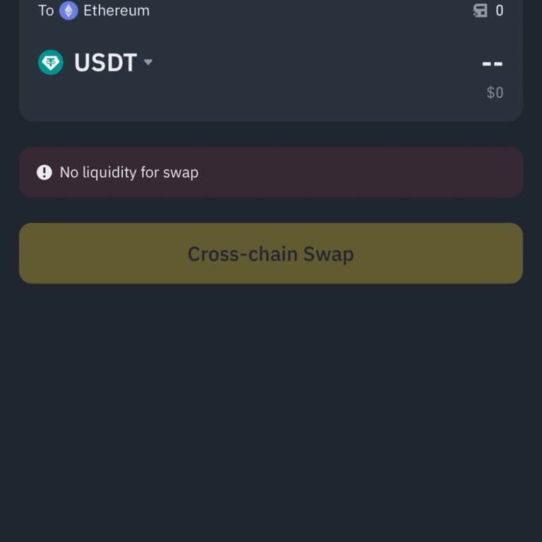 How to Fix Binance and PancakeSwap "No Liquidity" Error