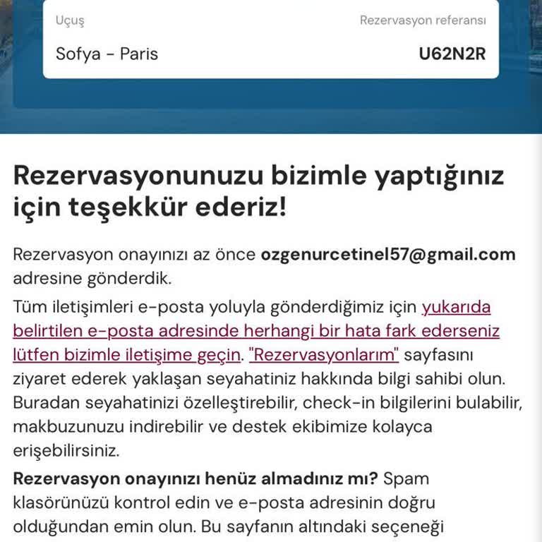 Mytrip Yanlış Rezervasyon Ve İade Sorunu