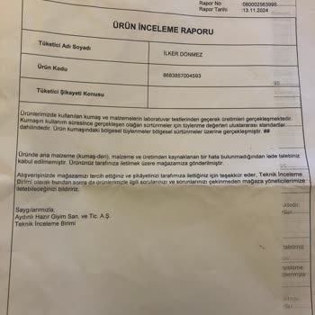 Pierre Cardin Gömlek Tüylenme Sorunu