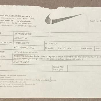 Nike Ayakkabı Sorunu: Müşteri Memnuniyetsizliği Ve Çözüm Talebi