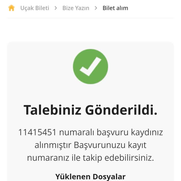 Ödemesi Yapılmış Biletin Satın Alınamaması