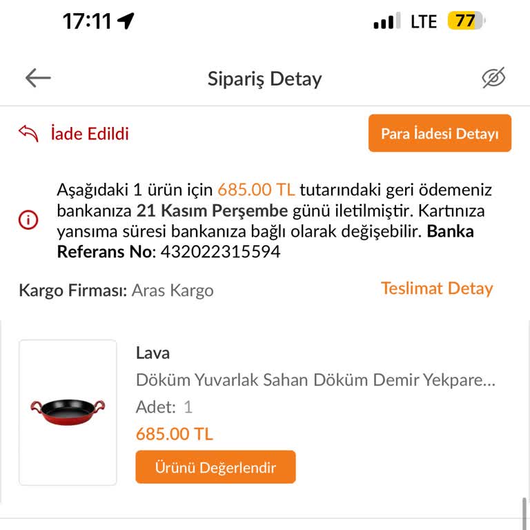 Trendyol'da Geciken Para İadesi Mağduriyeti