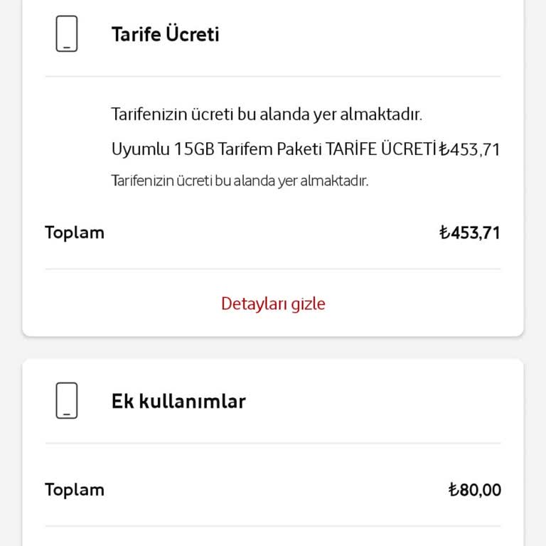 Vodafone'un Yanlış Paket Tanımlama Sorunu