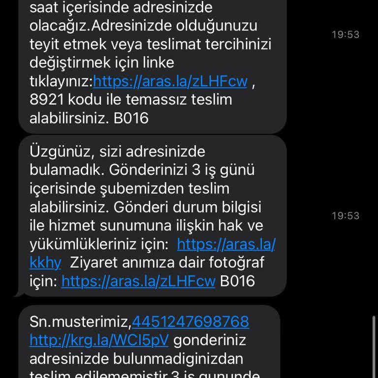 Yanlış Teslimat Ve İade Sorunu