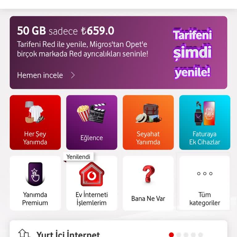 Vodafone Tarife Değişikliği Mağduriyeti