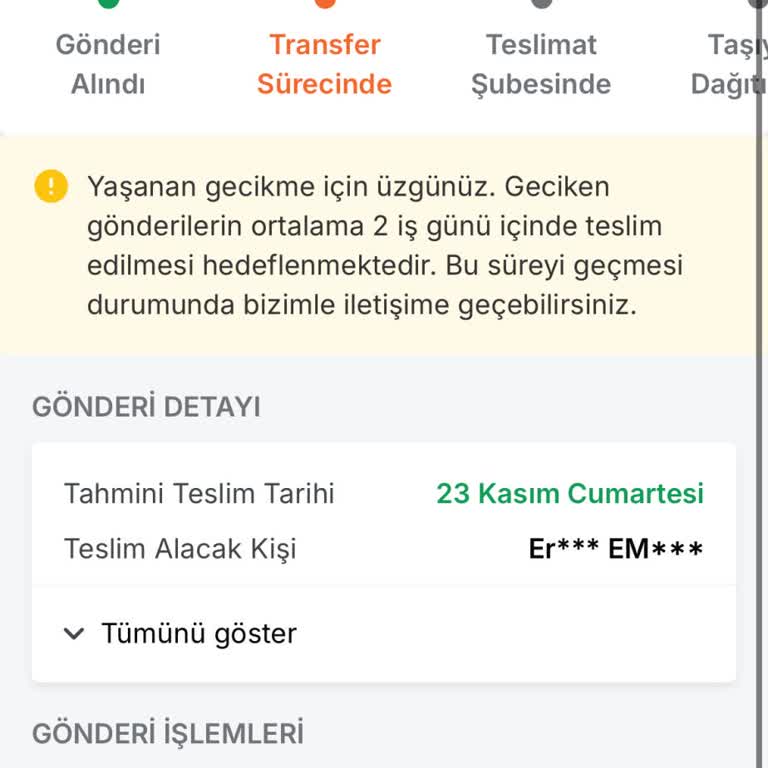 Trendyol Express İle Zamanında Teslimat Sorunu